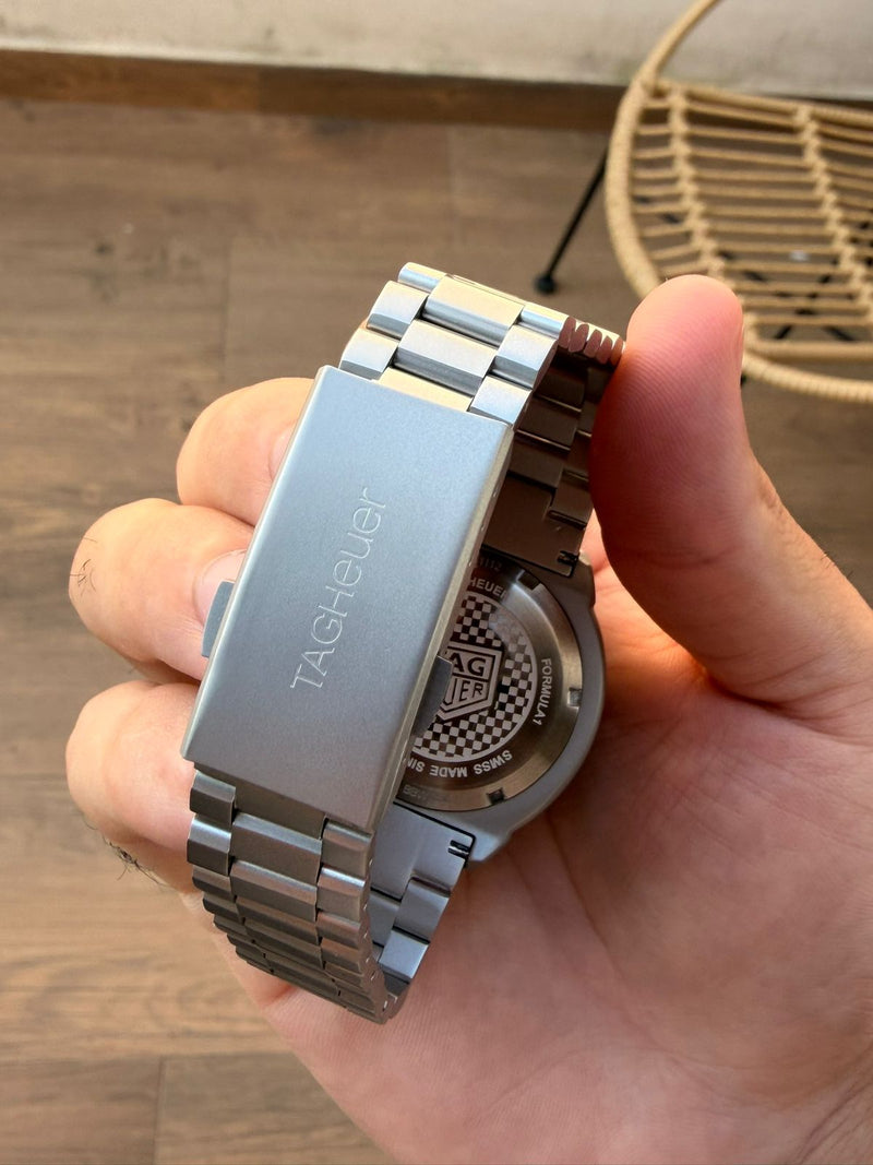 Relógio Modelo F1 Branco - Automático 38mm TAG Heuer - Imagem 4