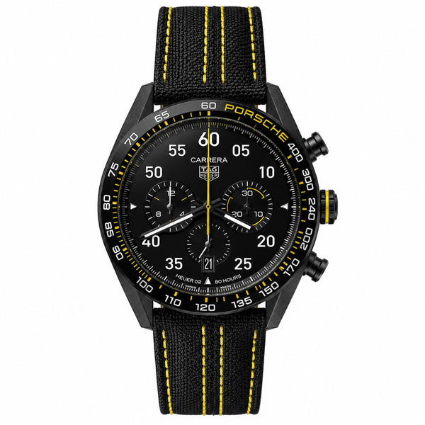 Relógio Modelo Porsche - Cronógrafo Couro