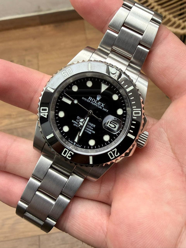 Relógio Modelo Submariner - Automático - Detalhe