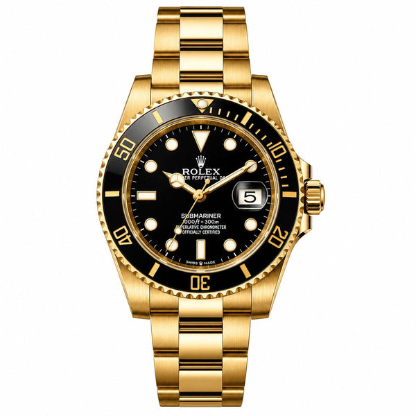 Relógio Modelo Submariner Gold - Automático