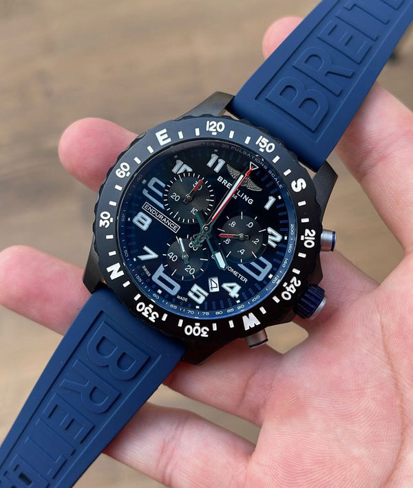 Relógio Modelo Endurance Blue- Black Edition - Detalhe