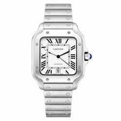 Relógio Modelo Santos 100 - Automático Luxury - White