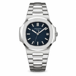 Relógio Modelo Nautilus - Automático Steel - Silver/Blue