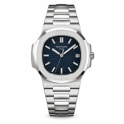 Relógio Modelo Nautilus - Automático Steel - Silver/Blue