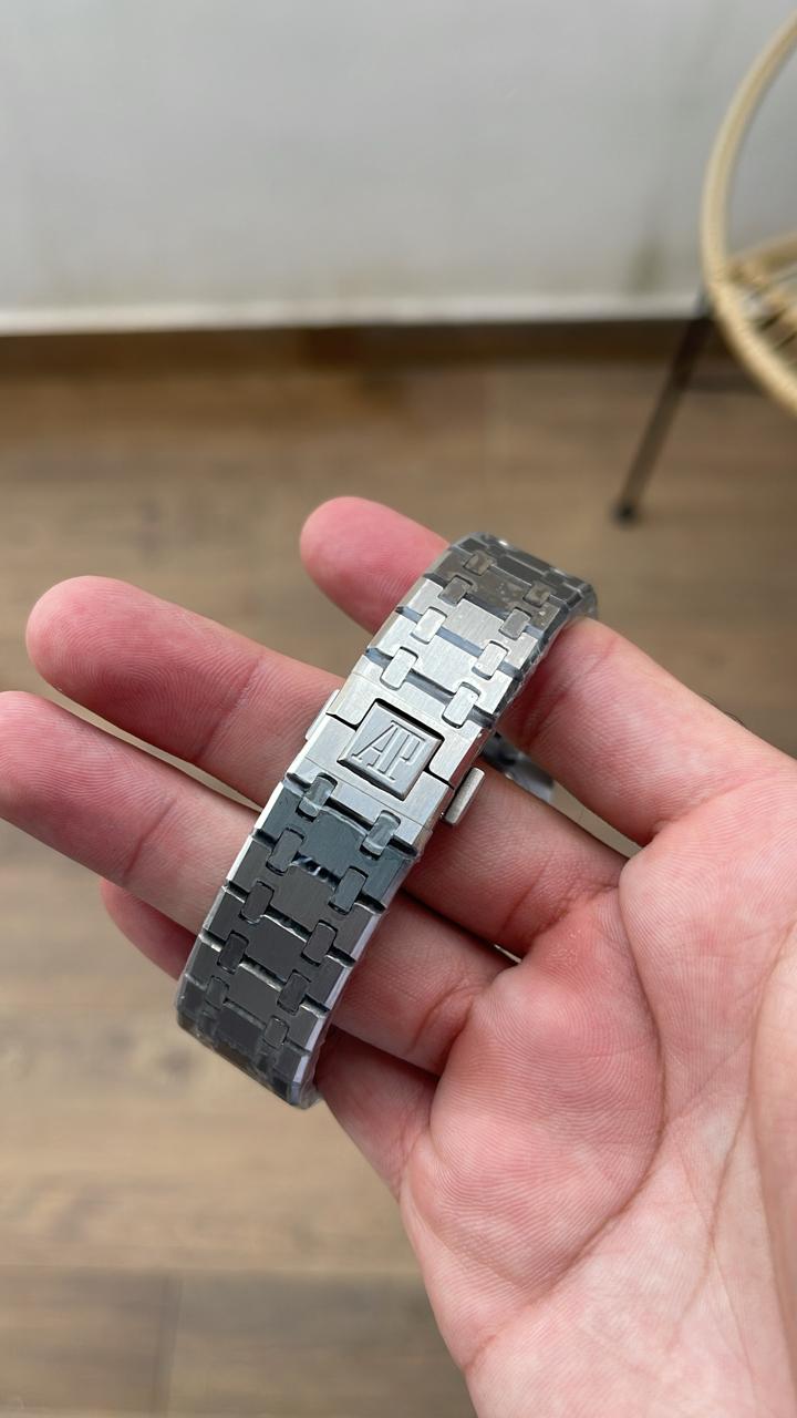 Relógio Modelo Royal Oak - Automático Clássico - Silver/Black - Imagem 4