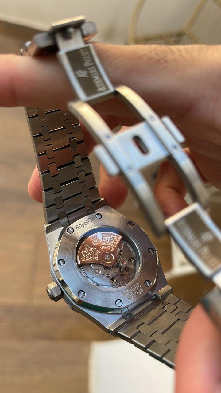 Relógio Modelo Royal Oak - Automático Clássico - Silver - Imagem 6
