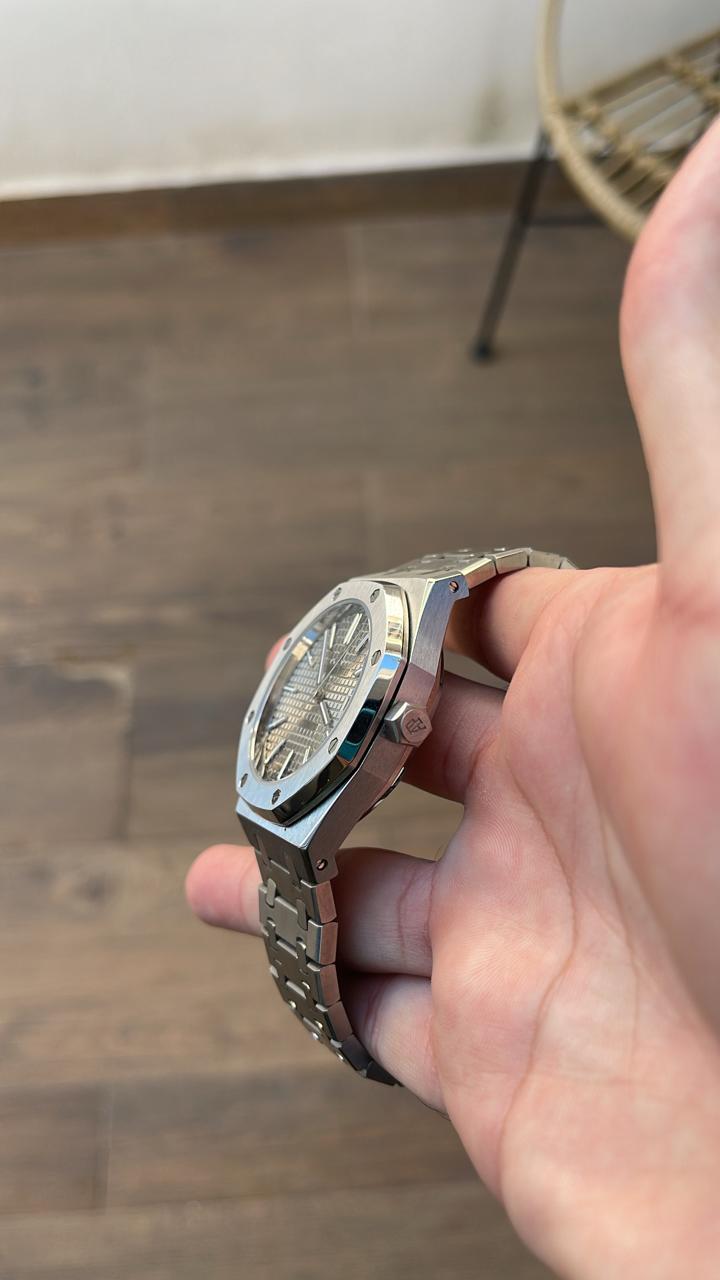 Relógio Modelo Royal Oak - Automático Clássico - Silver - Imagem 3
